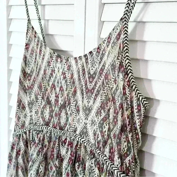 Revolve Free People Periscopes in The Sky Tribal Boho Dress | Multicolor | SZ S - Picture 4 of 10
